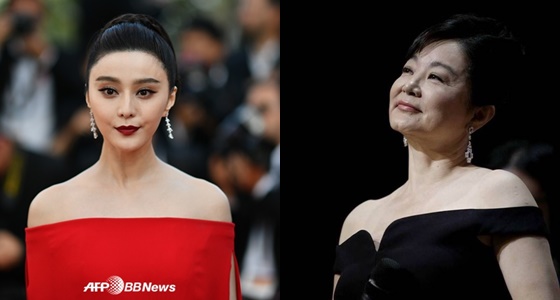 실종설에 휩싸인 판빙빙(왼쪽)과 이혼설의 임청하 / 사진=AFPBBNews뉴스1, 우디네극동영화제 홈페이지