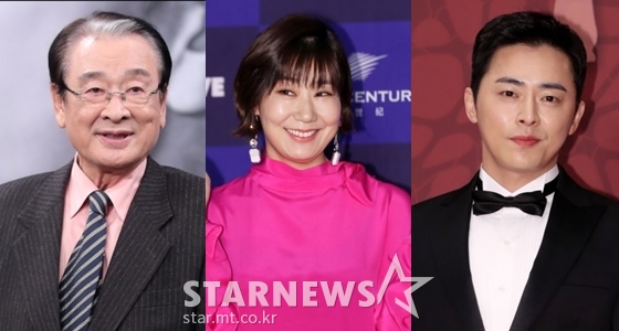 이순재,라미란,조정석 / 사진=스타뉴스