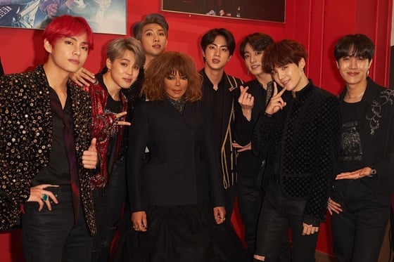 자넷 잭슨과 그룹 방탄소년단 /사진=자넷 잭슨 인스타그램