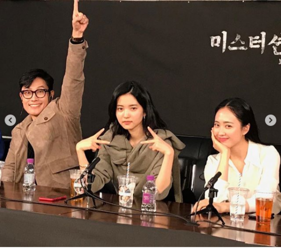 (왼쪽부터) 배우 이병헌, 김태리, 김민정/사진=이병헌 인스타그램 캡처