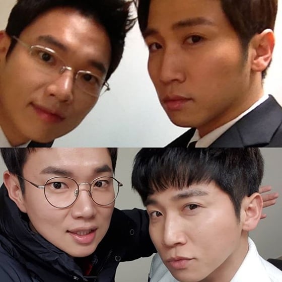 장성규(왼쪽), 유세윤 /사진=장성규 인스타그램