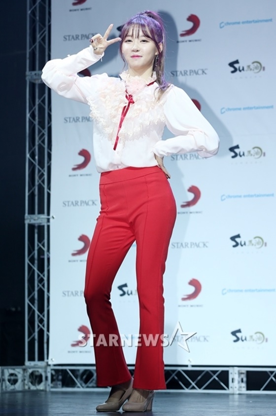 크레용팝 멤버 엘린/사진=스타뉴스