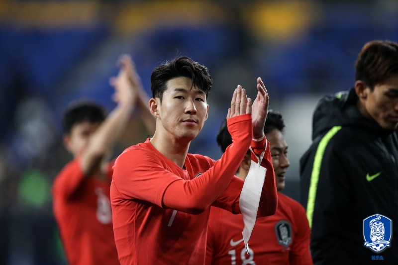 손흥민. /사진=대한축구협회 제공