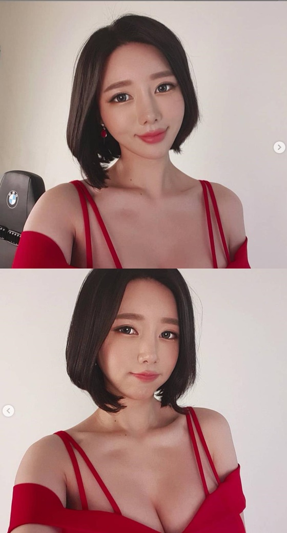 레이싱모델 송주아. / 사진=송주아 인스타그램 캡처