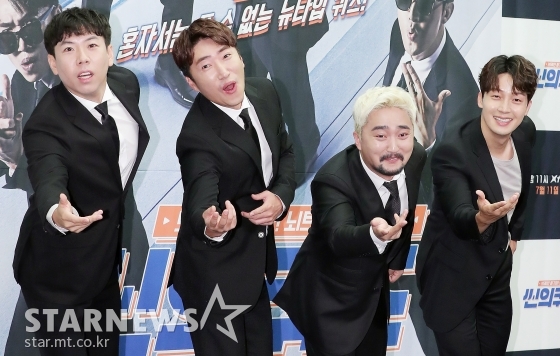 개그맨 장동민, 양세찬, 유병재, 허경환. / 사진=김창현 기자