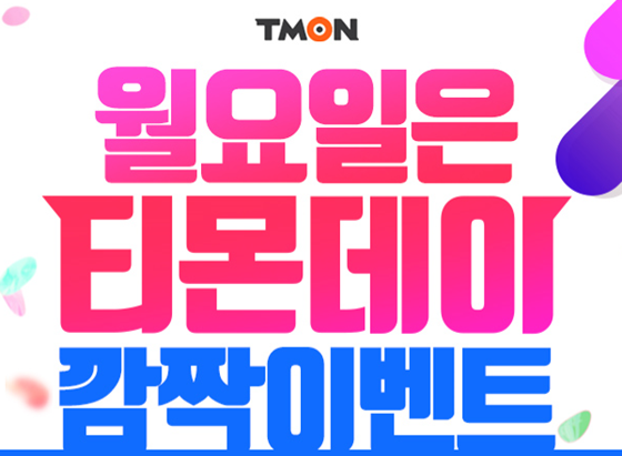 오늘(29일) 티몬데이가 펼쳐진다./사진=티몬 홈페이지 캡처