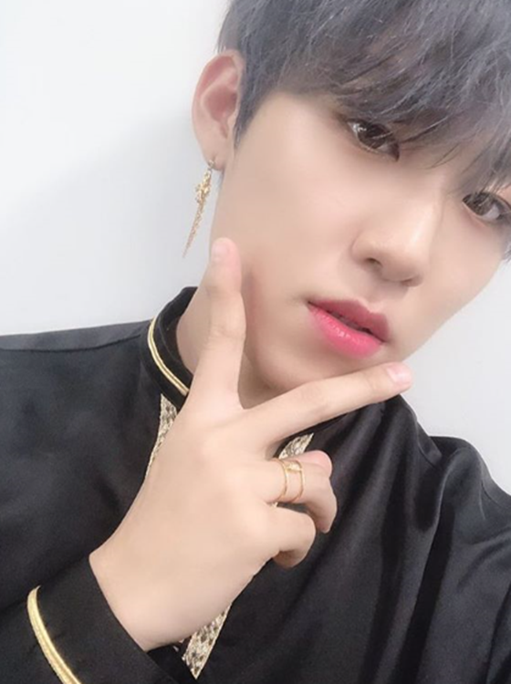 박우진./사진=AB6IX 공식 인스타그램