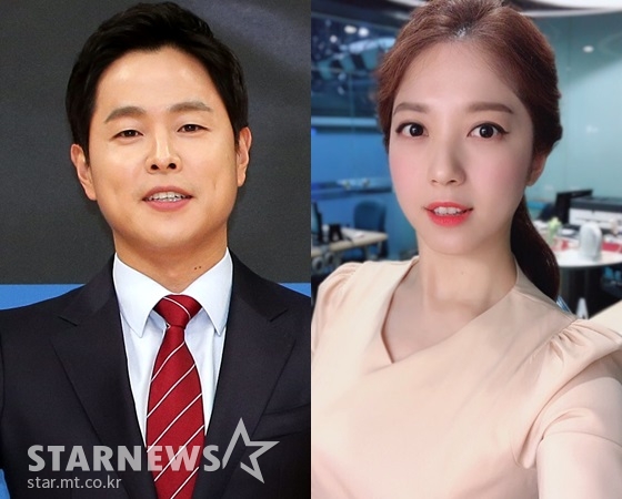 김현우 SBS 앵커(사진 왼쪽), 이여진 기상캐스터/사진=스타뉴스(사진 왼쪽), 이여진 인스타그램