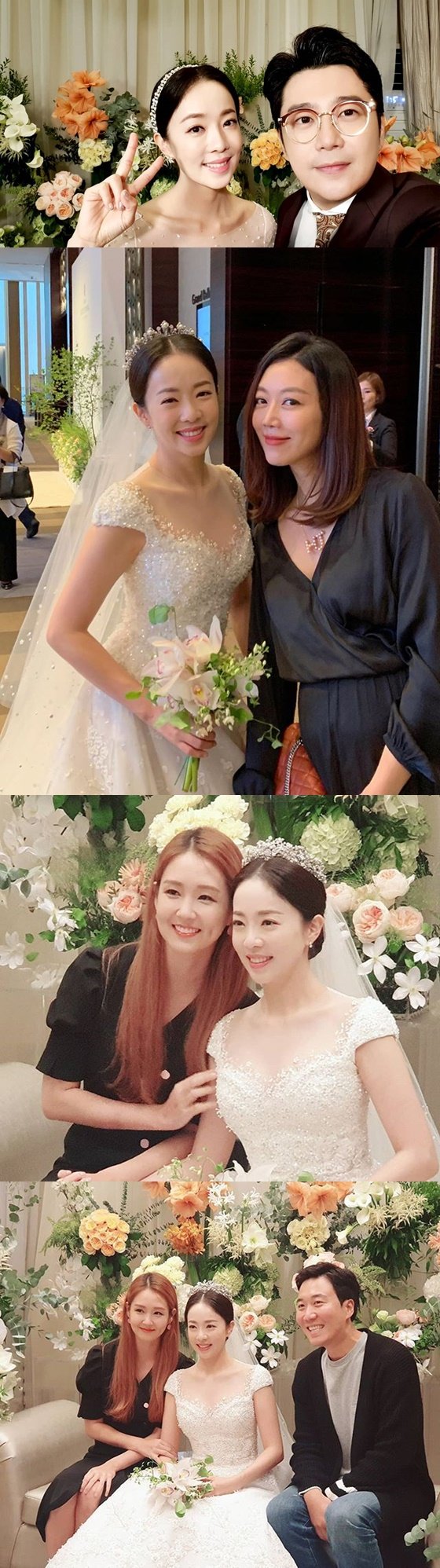 박은영 아나운서, 방송인 김태진, 오정연, 서현진 /사진=김태진, 오정연, 서현진 인스타그램