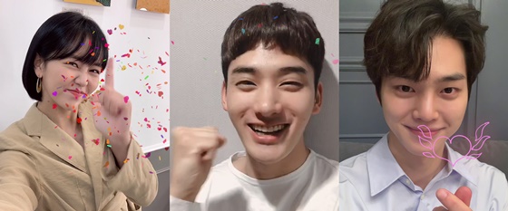 배우 김소현, 정가람, 송강(왼쪽부터) /사진제공=넷플릭스