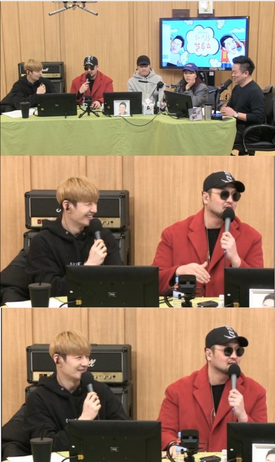 /사진=SBS 파워FM '두시탈출 컬투쇼' 캡처 (손호영 김태우 적재 신봉선 김태균)