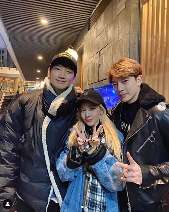 /사진=가수 산다라박 SNS.
