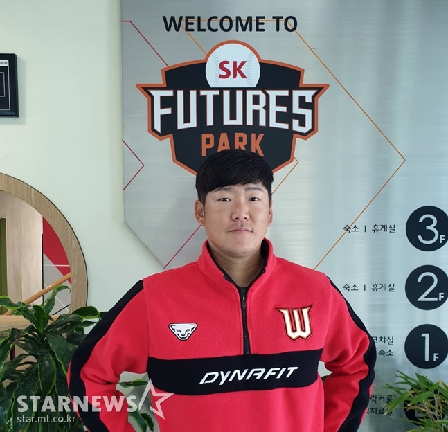 강화 SK퓨처스파크에서 만난 박희수./사진=심혜진 기자
