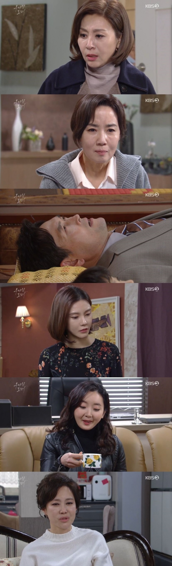 /사진=KBS 2TV 일일드라마 '우아한 모녀' 캡처