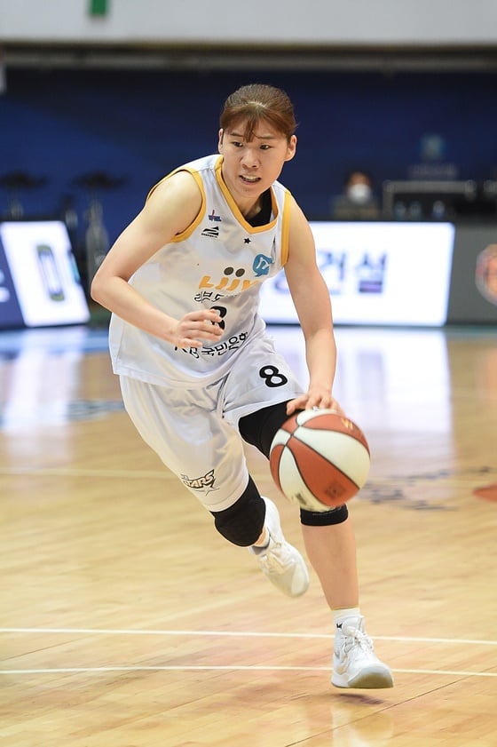 김민정. /사진=WKBL