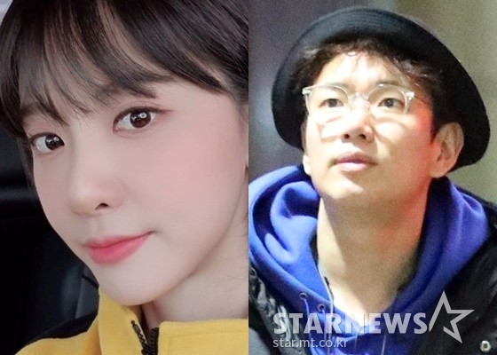 김민아 아나운서(왼쪽)와 방송인 장성규 /사진=스타뉴스, 김민아 아나운서 인스타그램