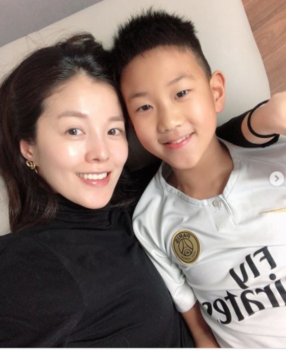 /사진=김성은 인스타그램 캡처 (김성은 아들 태하 군)