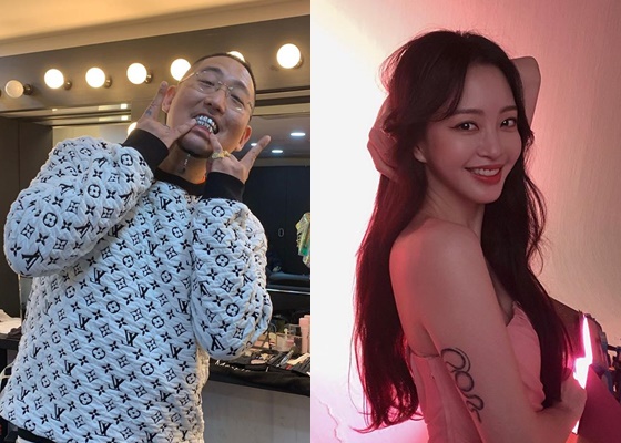 염따,한예슬/사진=인스타그램 캡처
