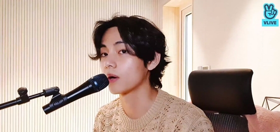 방탄소년단 뷔 / 사진출처=브이라이브