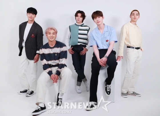 그룹 뉴이스트 AAA 인터뷰 / 사진=이동훈 기자 photoguy@