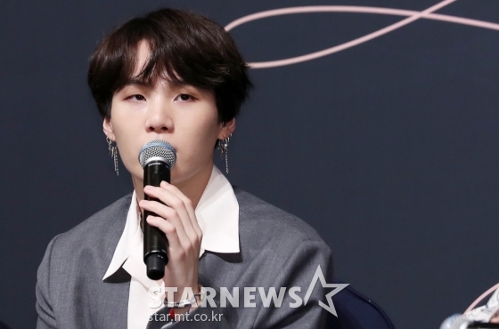 방탄소년단 슈가 /사진=김휘선 기자