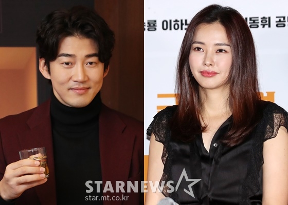 윤계상, 이하늬 /사진=이기범 기자, 김휘선 기자