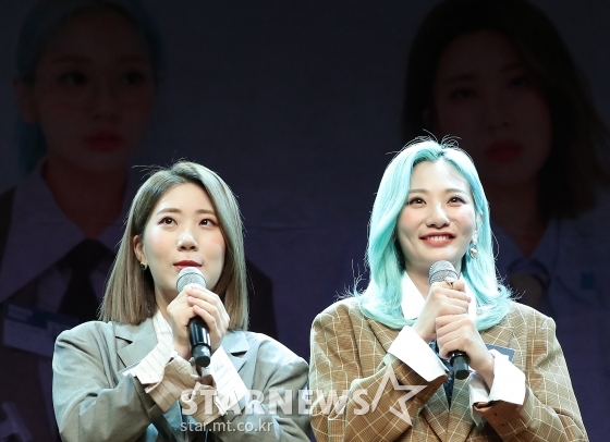 우지윤, 안지영 / 사진=김창현 기자