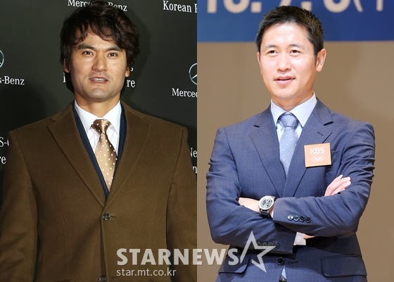 박찬호, 이영표/사진=스타뉴스