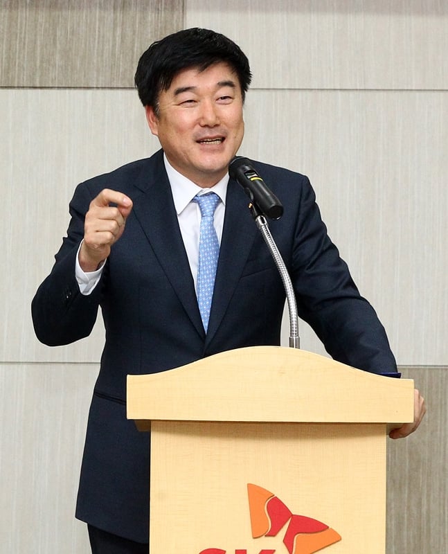 민경삼 SK 신임 대표이사./사진=SK 와이번스