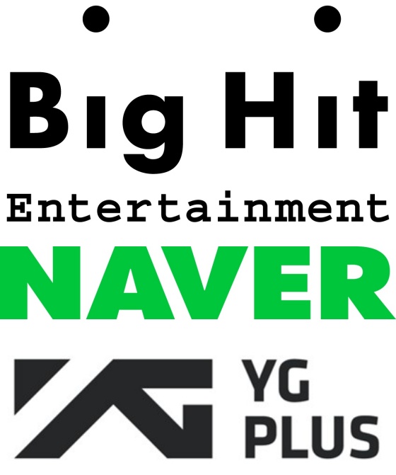 /사진제공=빅히트엔터테인먼트, 네이버, YG플러스