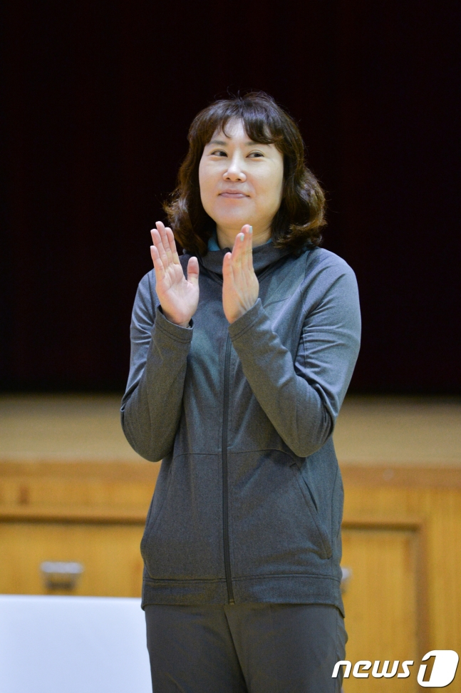 정선민 여자농구 대표팀 감독. /사진=뉴스1