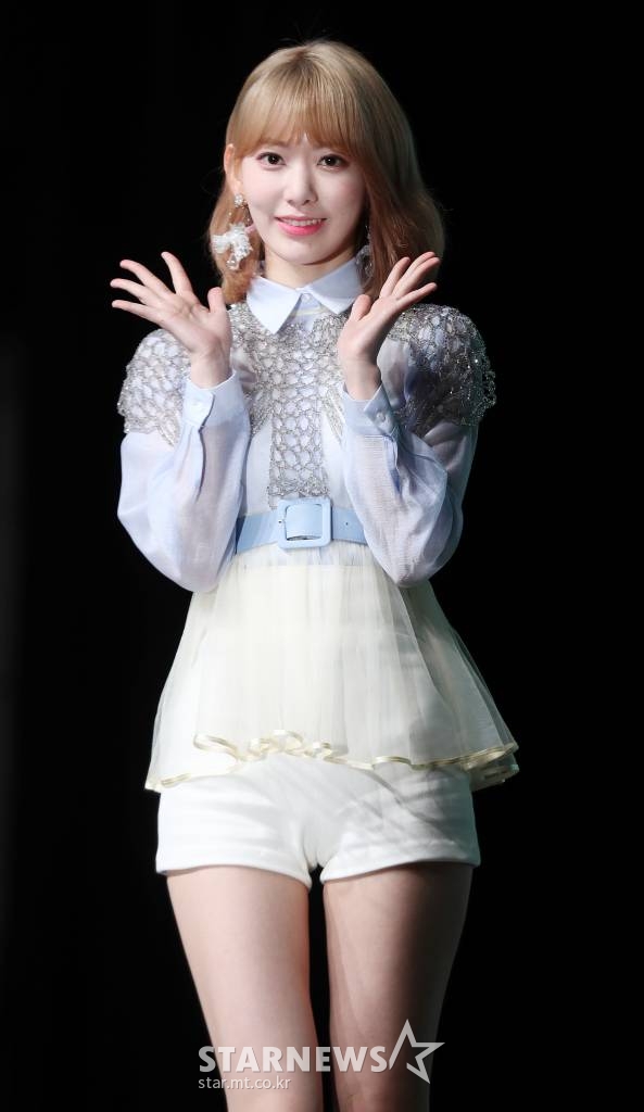 걸그룹 아이즈원 사쿠라/사진=김휘선 기자 hwijpg@