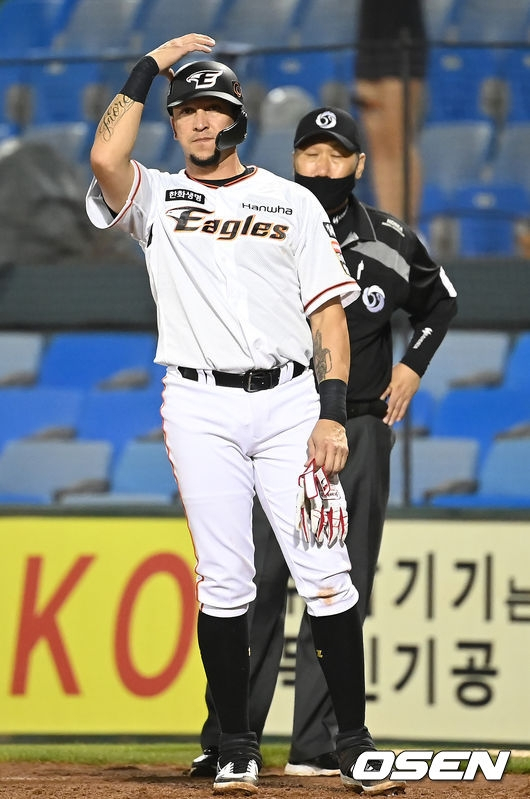 한화 외국인 타자 에르난 페레즈.