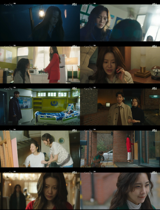 JTBC 수목드라마 '너를 닮은 사람' 1회에서 고현정, 신현빈의 불편한 재회가 이뤄졌다./사진제공=셀트리온 엔터테인먼트, JTBC스튜디오
