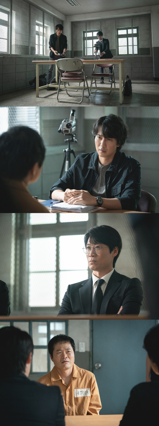 SBS 금토드라마 '악의 마음을 읽는 자들'에서 김남길, 진선규./사진제공=스튜디오S