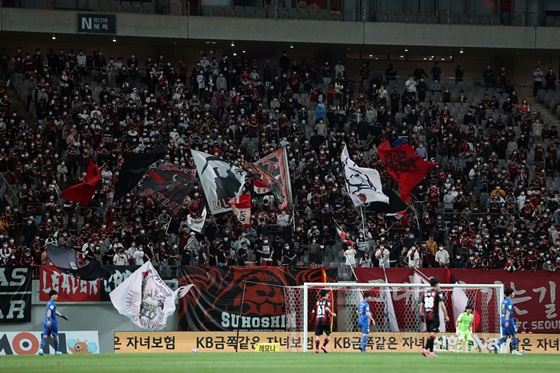 FC서울, 수원 삼성전이 열린 서울월드컵경기장. /사진=한국프로축구연맹 제공