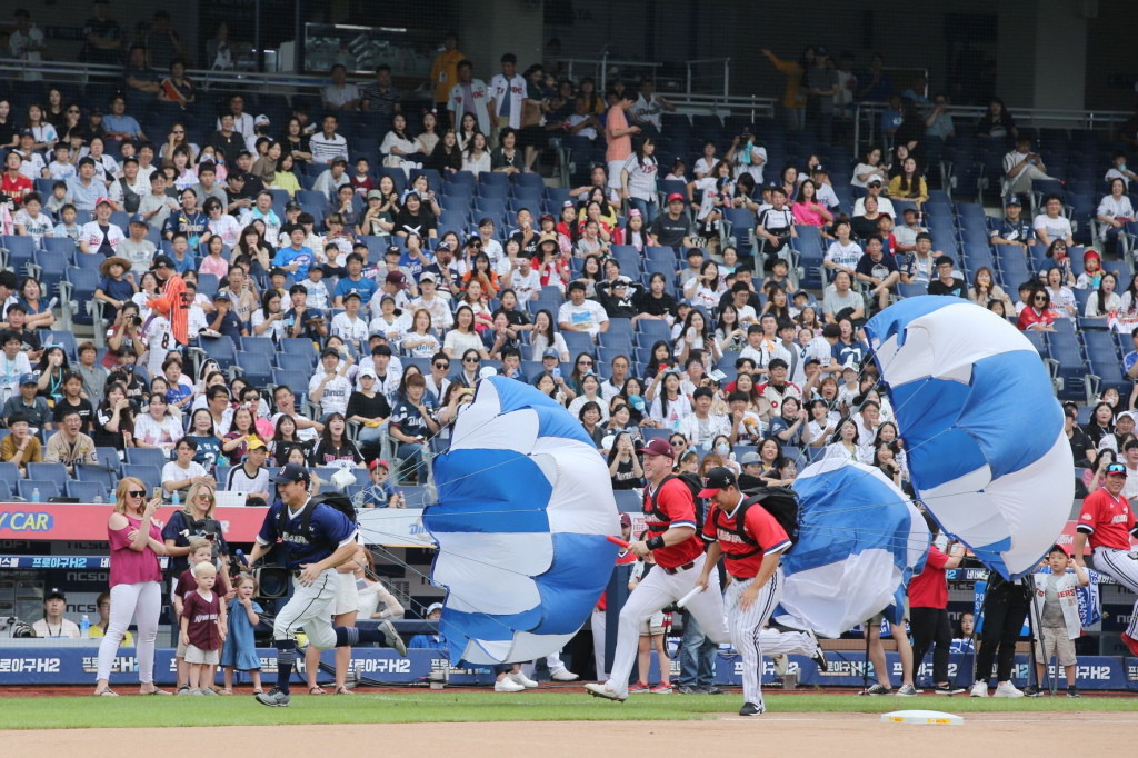 2019 KBO 올스타전 슈퍼 레이스 모습. /사진=KBO 제공