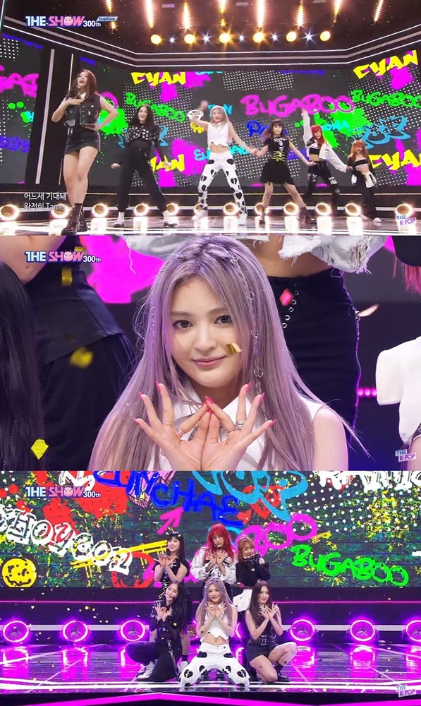 /사진=SBS MTV, SBS FiL ‘더쇼’ 캡처