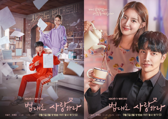 KBS 2TV 새 월화드라마 '법대로 사랑하라' 메인 포스터./사진=KBS 2TV 월화드라마 '법대로 사랑하라'
