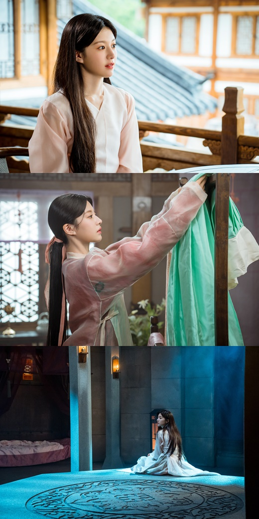 tvN 새 토일드라마 '환혼: 빛과 그림자'의 고윤정./사진제공=tvN '환혼: 빛과 그림자'