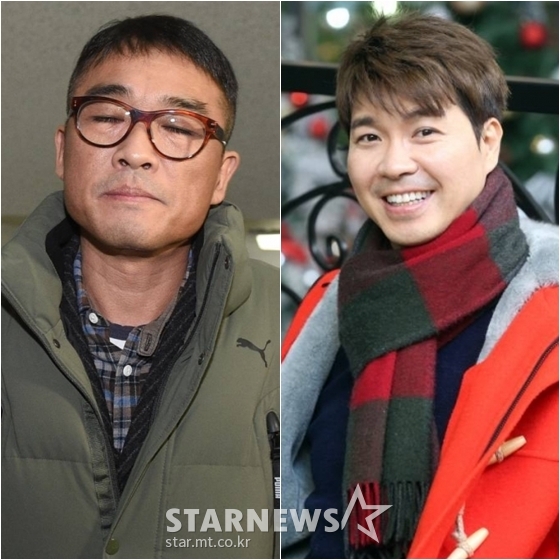 김건모(왼쪽)와 박수홍 /사진=스타뉴스
