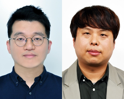 배중현(왼쪽) 일간스포츠 기자, 김지섭 한국일보 기자. /사진=한국야구기자회 제공