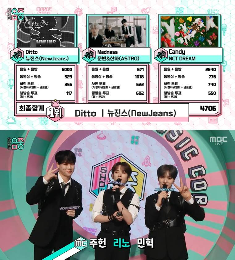 /사진=MBC '쇼! 음악중심' 방송 캡처