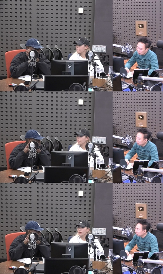 KBS 라디오 쿨FM '박명수의 라디오쇼'의 조나단, 가비, 박명수./사진=KBS 라디오 쿨FM '박명수의 라디오쇼' 보이는 라디오 캡처