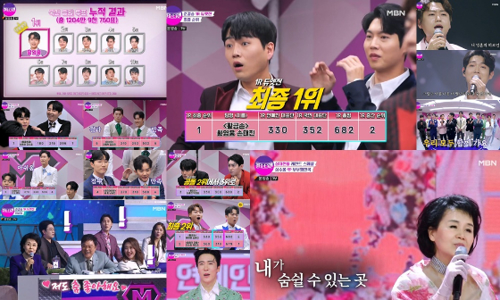 MBN '불타는 트롯맨'./사진=MBN '불타는 트롯맨' 방송 화면 캡처