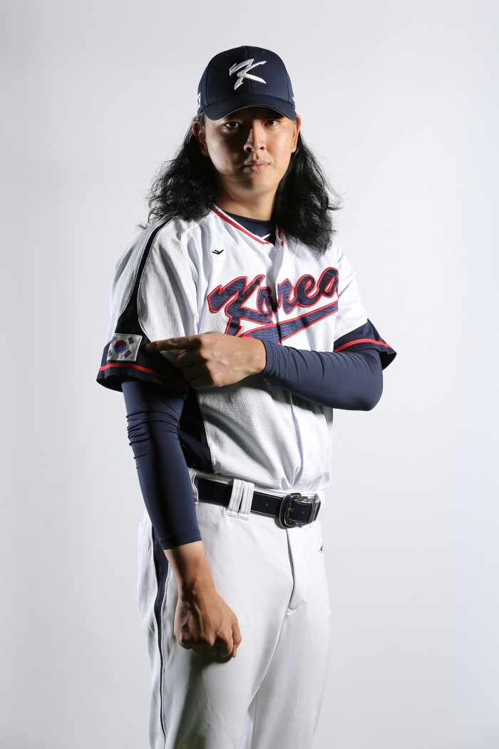 김원중의 2023 WBC(월드베이스볼클래식) 프로필 사진. /사진=WBC 제공