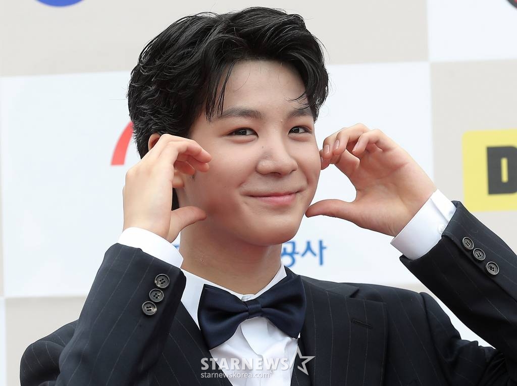 가수 정동원이 21일 오후 서울 중구 크레스트72에서 열린 '2022 방송광고 페스티벌' 시상식에 참석해 포즈를 취하고 있다. 올해로 14회째를 맞는 '방송광고 페스티벌'은 광고인과 시청자들을 위한 축제의 장을 마련하고, 혁신적 광고 메시지를 발굴해 광고 문화 발전에 기여하고자 2009년부터 머니투데이방송(MTN)이 개최해온 특별한 시상식이다. 2022.07.21 /사진=김창현 기자 chmt@