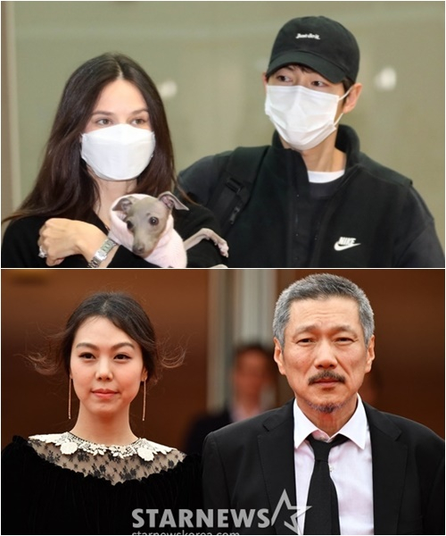 송중기 케이티, 홍상수감독 김민희 /사진=스타뉴스, /AFPBBNews=뉴스1=스타뉴스