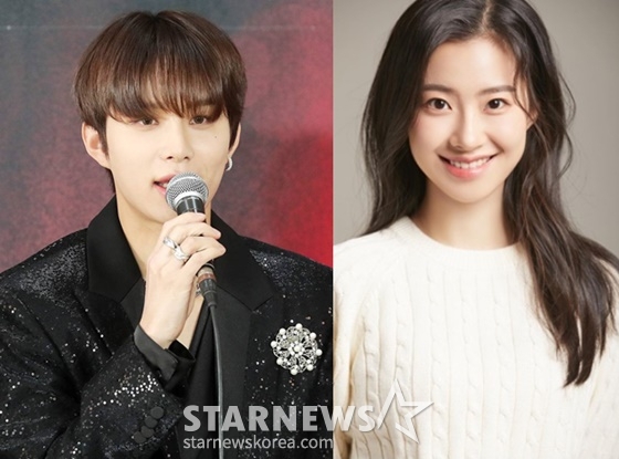 정우(왼쪽), 김민아/사진=스타뉴스
