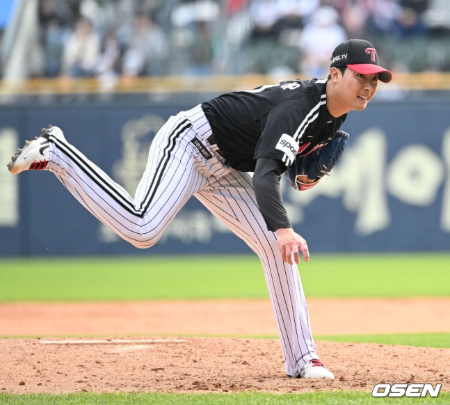 LG 투수 이정용. /사진=OSEN